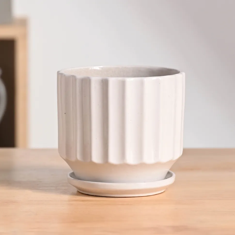 Frosted Ceramic Pot