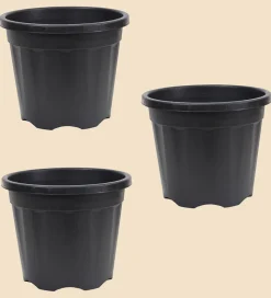 Gardening Pots - Black