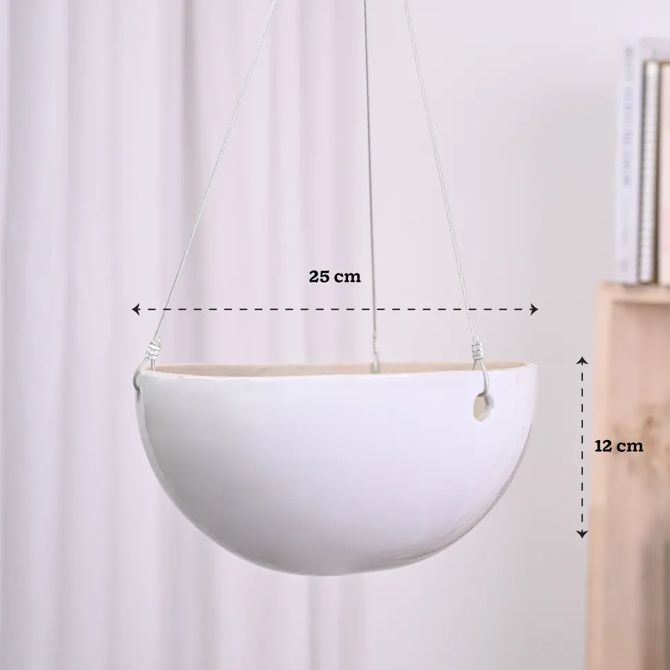 Hanging Ceramic Planters Petrichor Smite