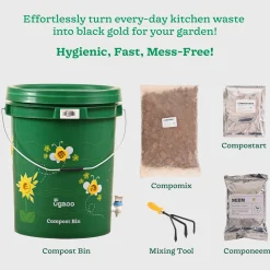 Home Compost Bin Kit - 20 Liter
