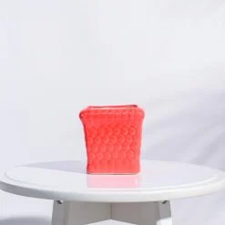 Honeycomb Ceramic Pot (4 Inch Width)