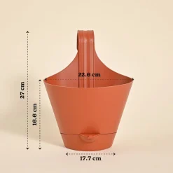 Huka Balcony Railing Planter -Set of 5