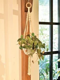 Macrame Single Layer Hanger