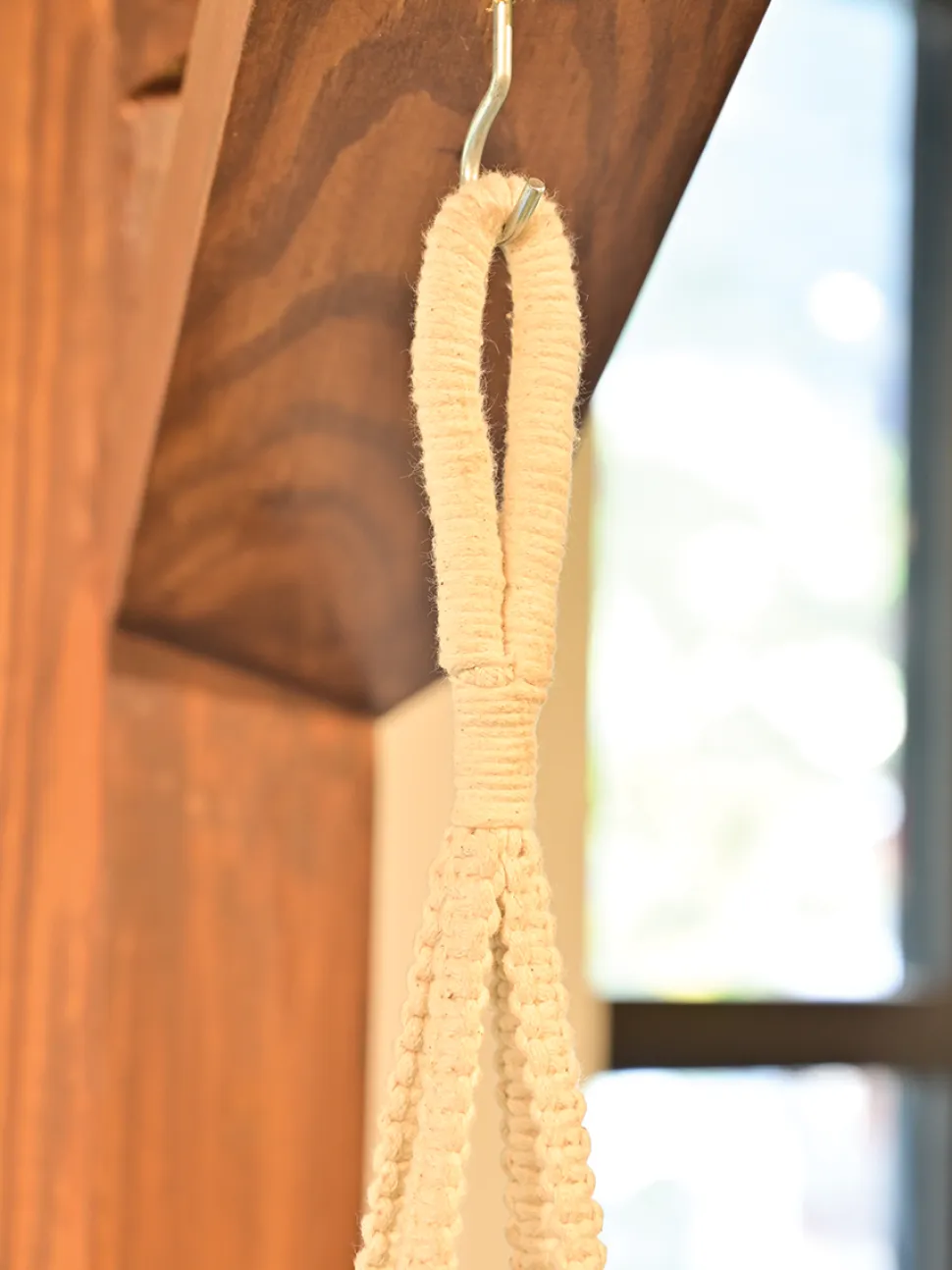 Macrame Two Layer Hanger