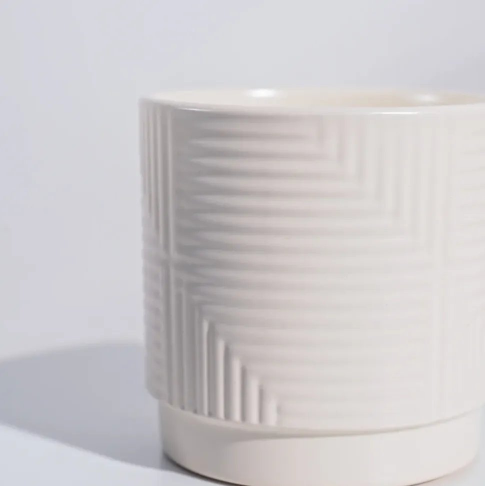 Maze Ceramic Pot