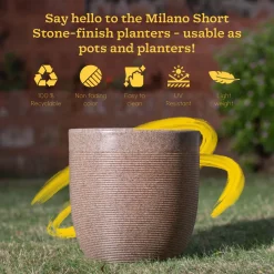 Milano Short Planter