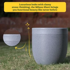 Milano Short Planter