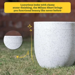 Milano Short Planter