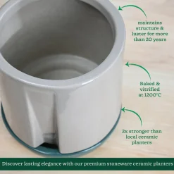Moonlight Drama Ceramic Planter