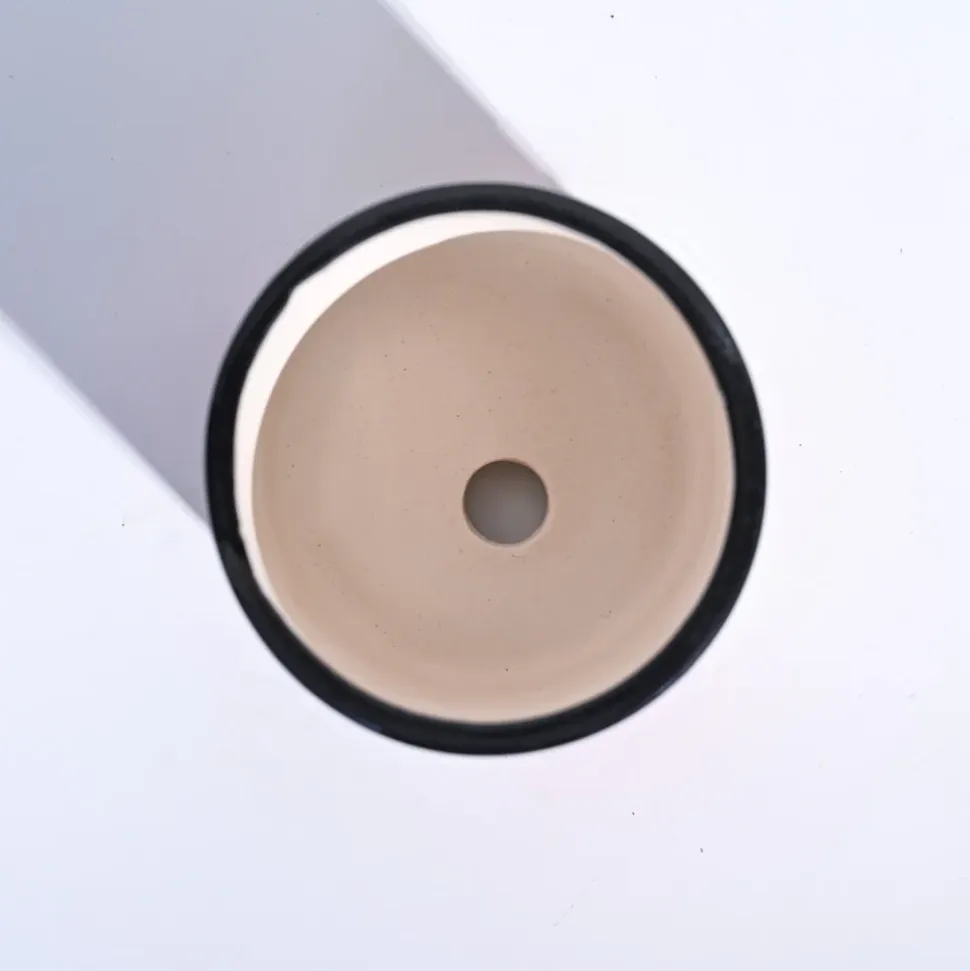 Pipe Ceramic Pot (3.8 Inch Diameter)