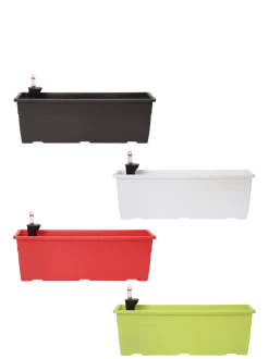 Reca 40 Multicolour Self Watering Planter - Set of 4