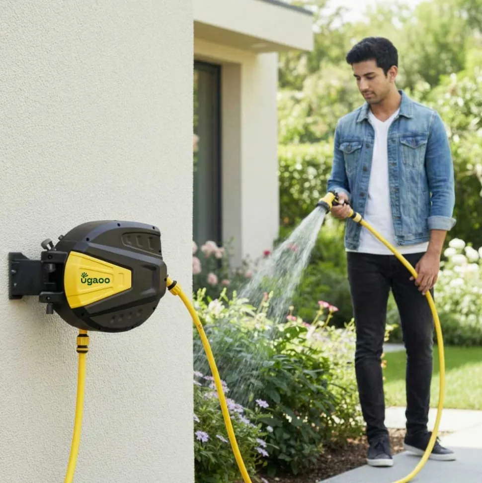 Retractable Garden Hose Reel