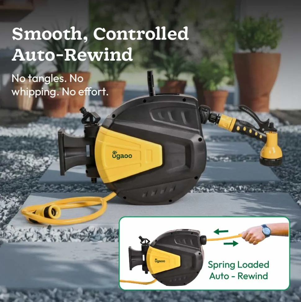 Retractable Garden Hose Reel