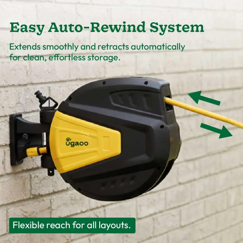 Retractable Garden Hose Reel