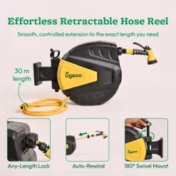 Retractable Garden Hose Reel