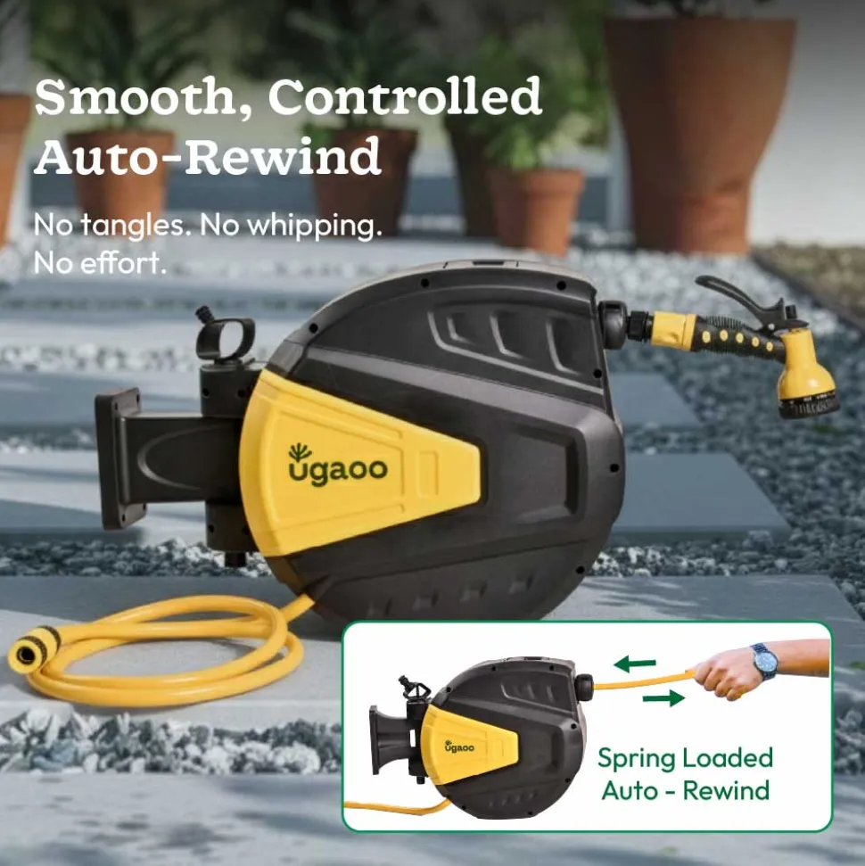 Retractable Garden Hose Reel
