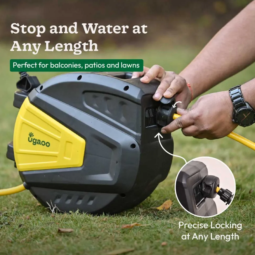 Retractable Garden Hose Reel
