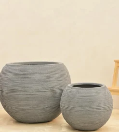 Rib Bowl Planter