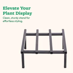 Rolling Plant Stand - Black