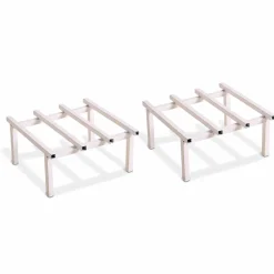 Rolling Plant Stand - White
