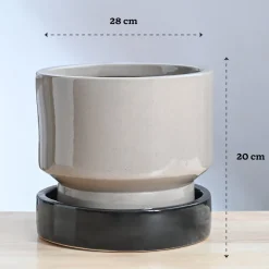 Soothing Rains Ceramic Planters
