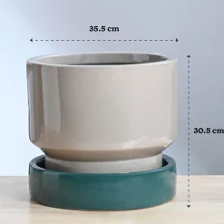 Soothing Rains Ceramic Planters