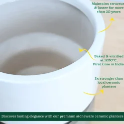 Soothing Rains Ceramic Planters