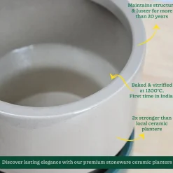 Soothing Rains Ceramic Planters