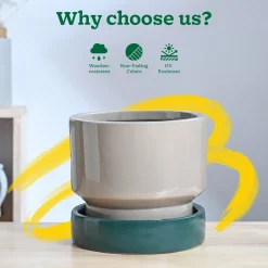 Soothing Rains Ceramic Planters