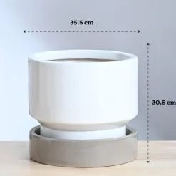 Soothing Rains Ceramic Planters