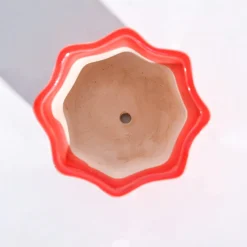 Star Ceramic Pot (4.2 Inch Width)