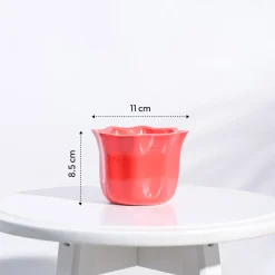Star Ceramic Pot (4.2 Inch Width)