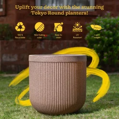 Tokyo Round Planter