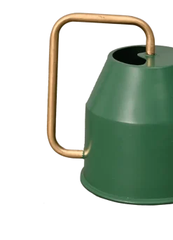Tropical Forest Watering Can - Green & Gold