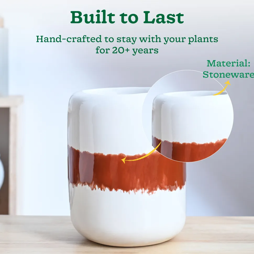 Twilight Clouds Ceramic Planter