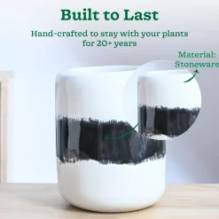 Twilight Clouds Ceramic Planter