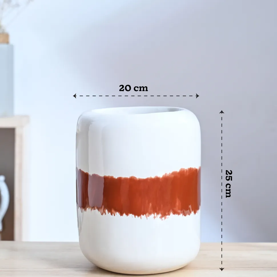 Twilight Clouds Ceramic Planter