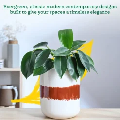 Twilight Clouds Ceramic Planter