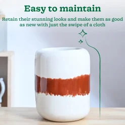 Twilight Clouds Ceramic Planter