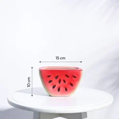 Watermelon Ceramic Planter (5.5 Inch Width)