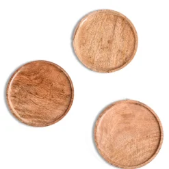 Wooden Plant Tray - Set of 3