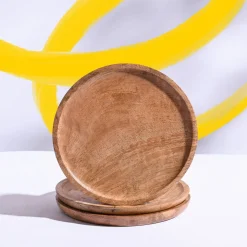Wooden Plant Tray - Set of 3