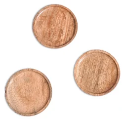 Wooden Plant Tray - Set of 3